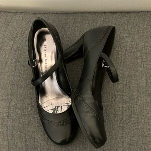 Black etienne aigner Mary Janes size 7